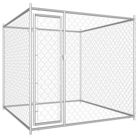 Outdoor Dog Kennel 76"x76"x72.8"