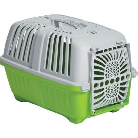 MidWest Spree Plastic Door Travel Carrier Green Pet Kennel - X-Small - 1 count