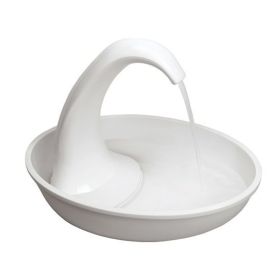 Pioneer Pet Swan Drinking Fountain - Plastic - 80 oz