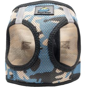 American River Choke Free Dog Harness (Color: Blue Camo, size: XX-Small)